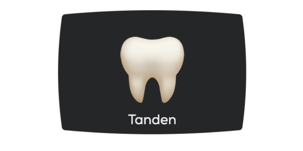 Uitvallende of verrotte tanden 