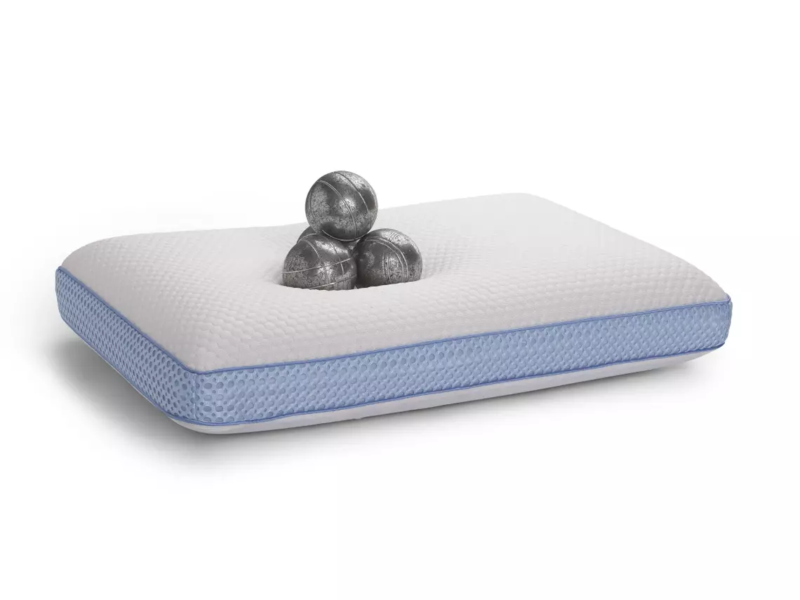 Materiaal: memory foam met temperatuurregulatie