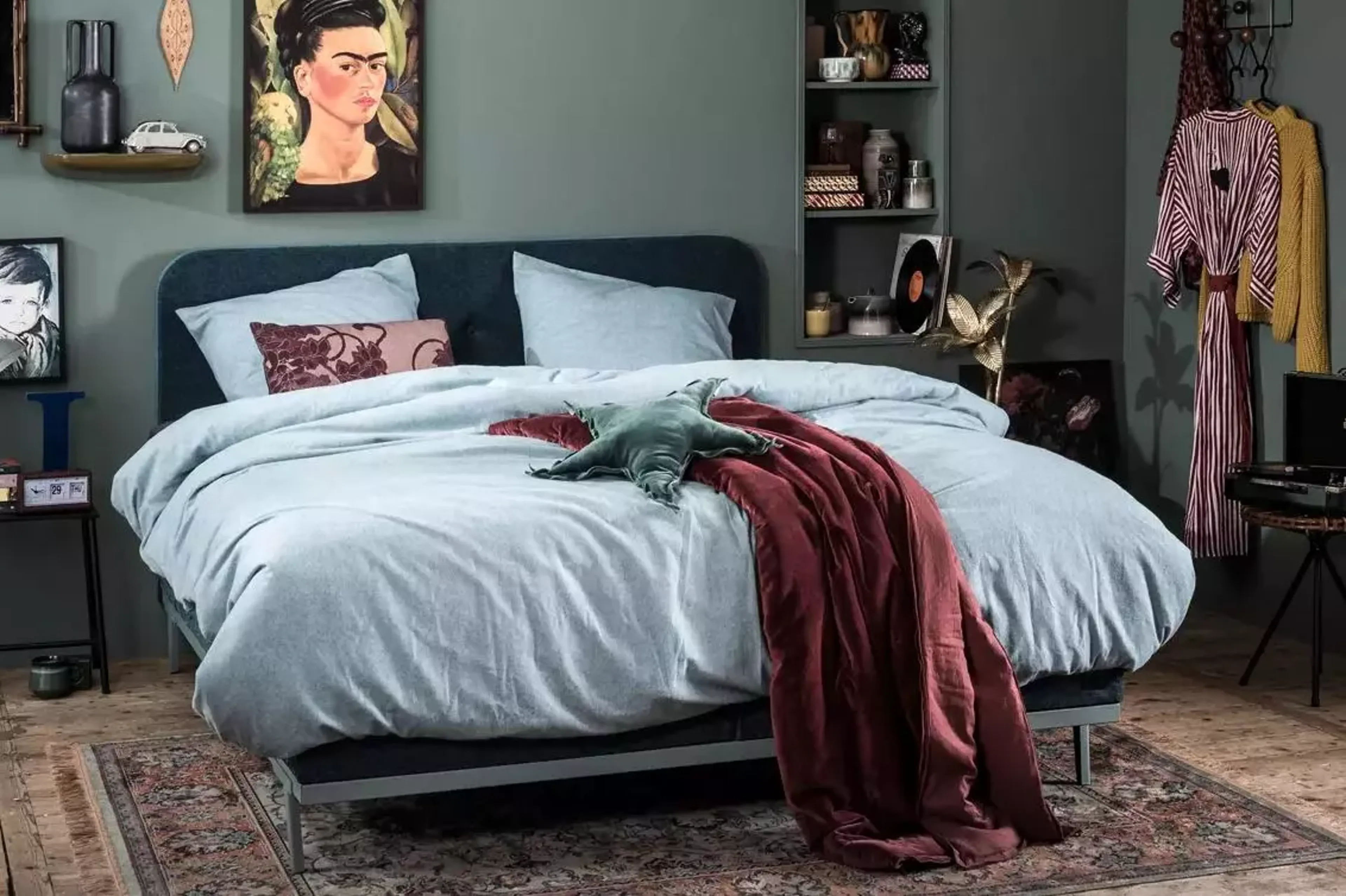 Een retro en funky slaapkamer in 3 stappen