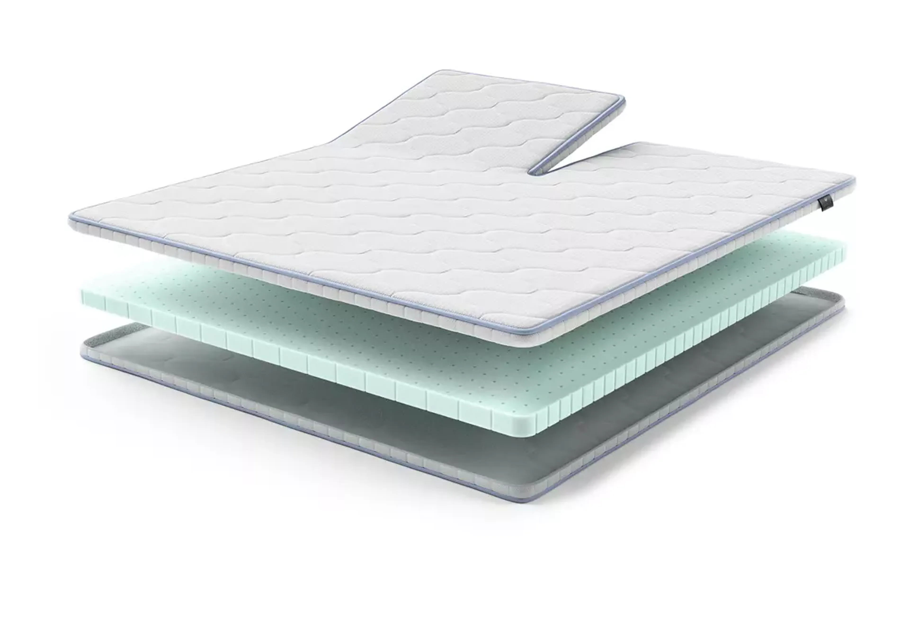 Uitstekend ventilerende en veerkrachtige kern