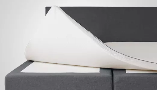 Minimale verschuiving door de antislip-laag