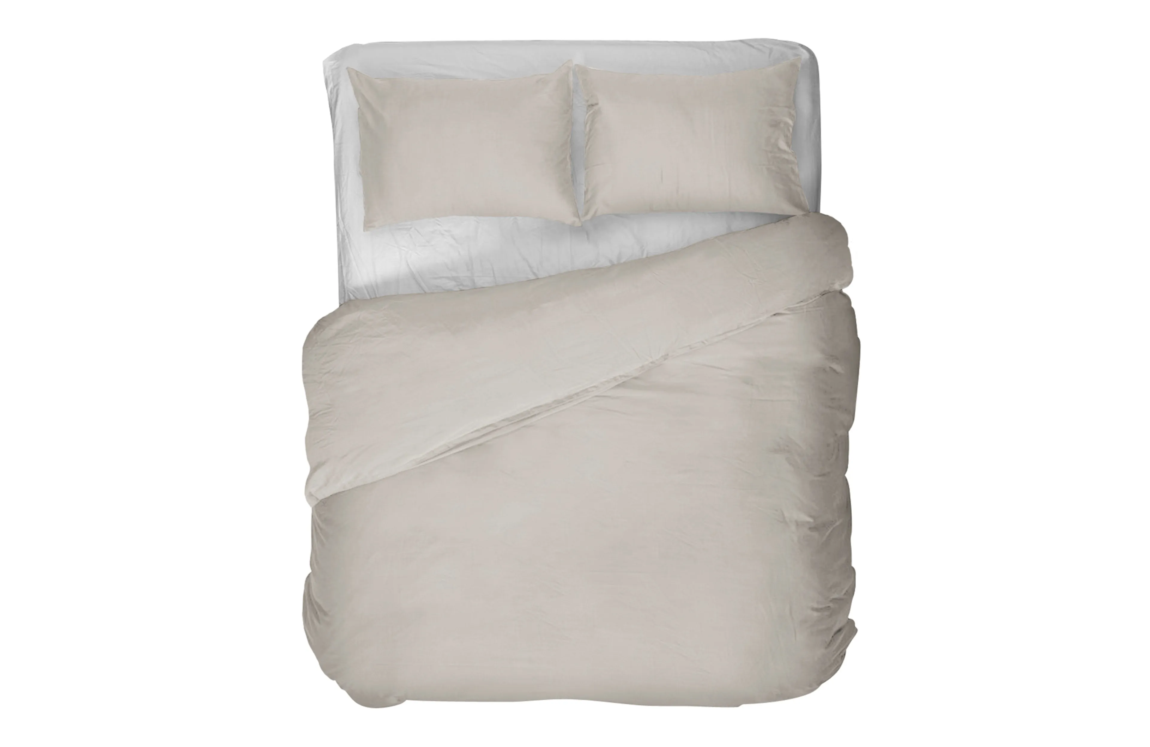 Kayori Daiki Dekbedovertrek Silver Grey