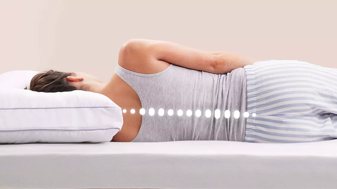 Perfect voor iedere slaaphouding