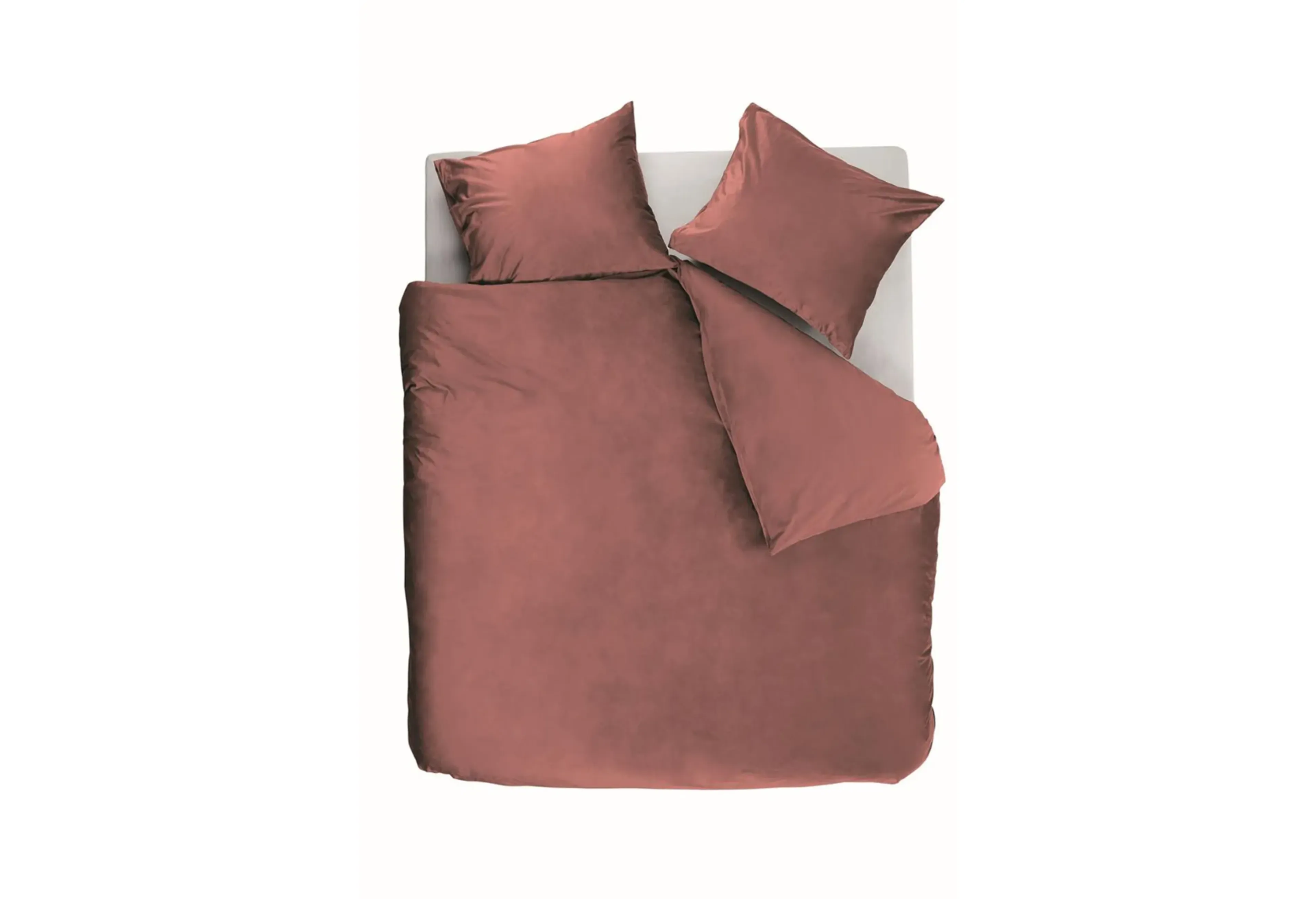 At Home by Beddinghouse Tender Dekbedovertrek Dark Pink