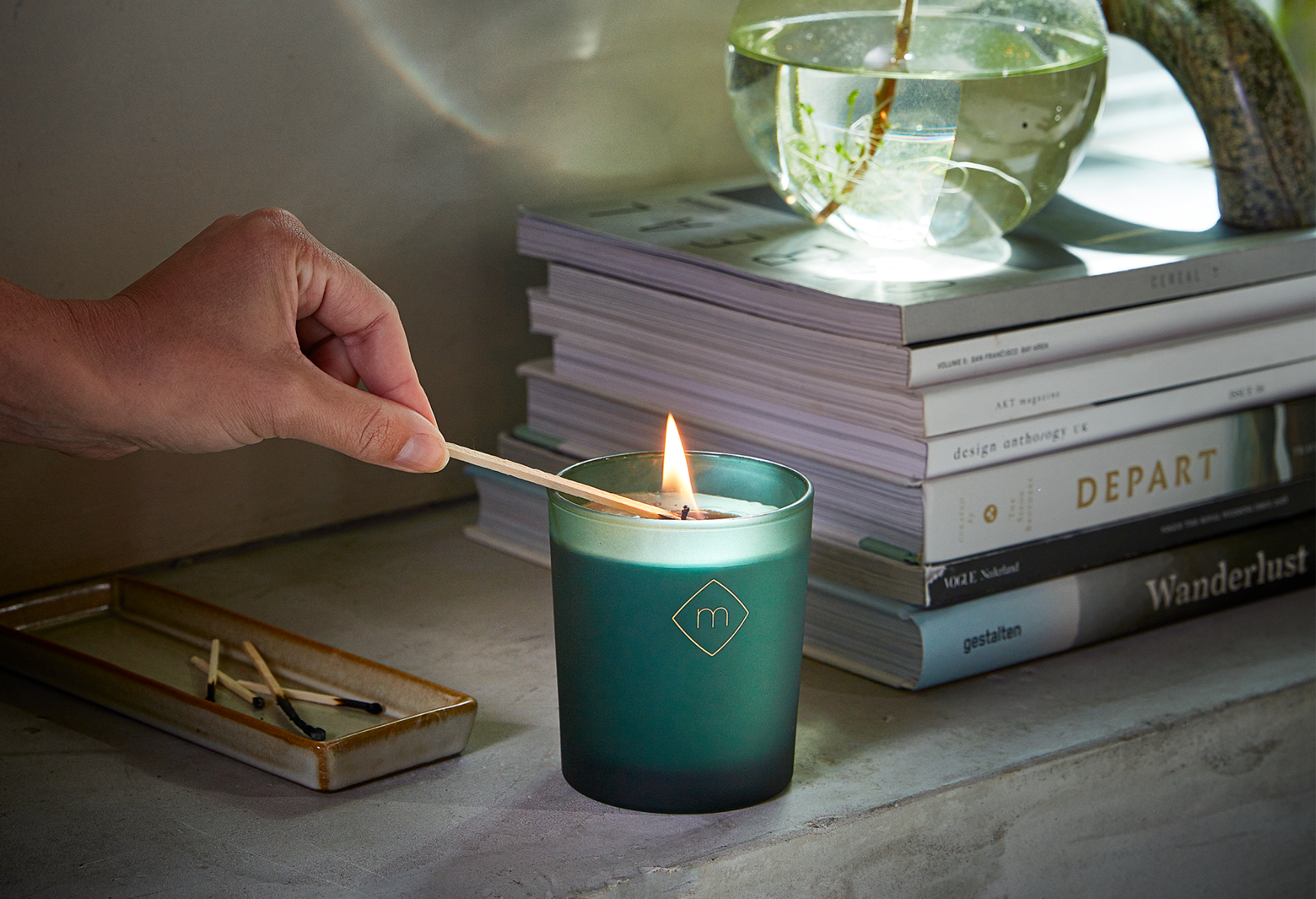 Geurkaars Moments Forest Breeze